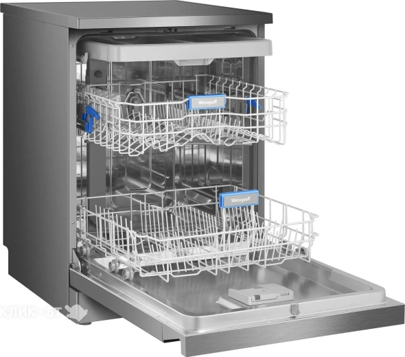 Посудомоечная машина WEISSGAUFF DW 6039 Touch Dual Wash Inox