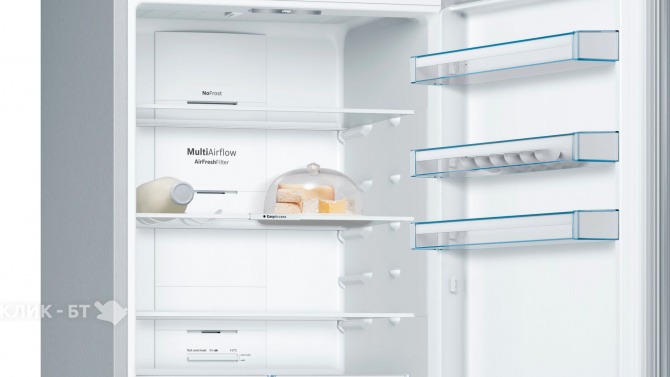 Холодильник Bosch KGN56VI30 нержавеющая сталь