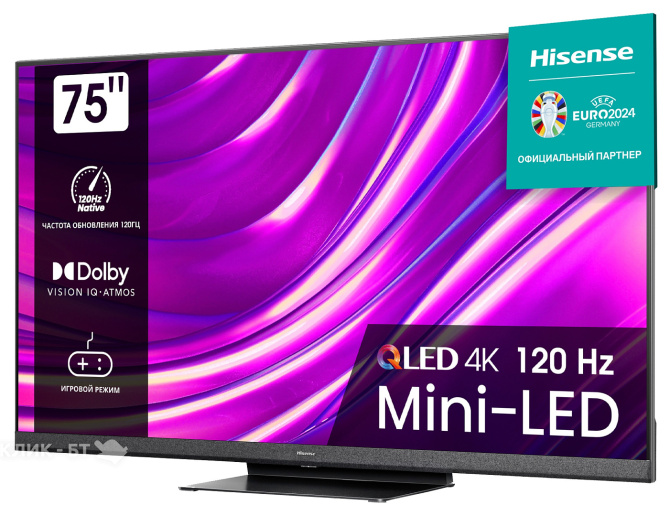 Телевизор HISENSE 75U8HQ Smart