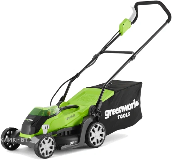 Газонокосилка GREENWORKS G40LM35K4