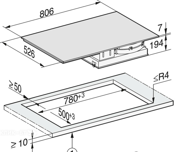 Варочная поверхность MIELE KMDA 7634 FR