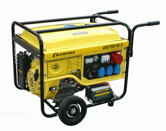 Электростанция CHAMPION gg7501e-3