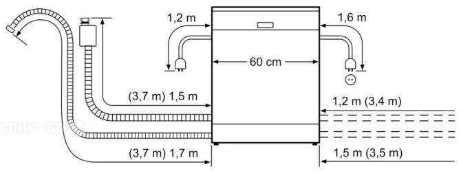 Посудомоечная машина SIEMENS SN 578S36UE
