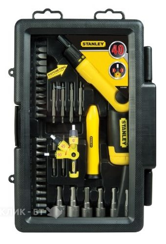 Набор с отверткой 38 предметов STANLEY 0-63-038