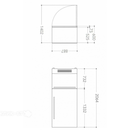 Холодильник KITCHENAID KCZWX 20900L