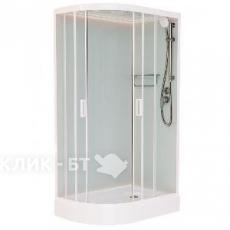 Душевая кабина FRANK F418R White низкий поддон