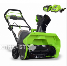Снегоуборщик GREENWORKS GD40SB