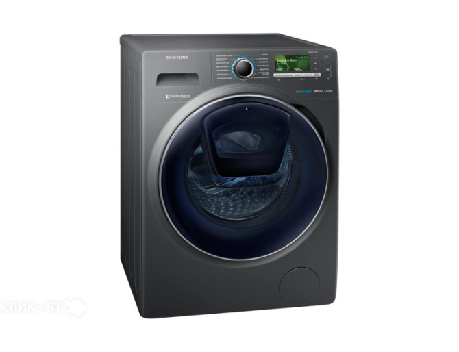 Стиральная машина SAMSUNG WW12K8412OX серый