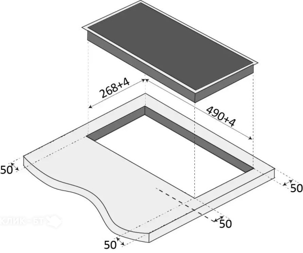 Варочная поверхность BRANDT BPV6221B