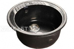 Кухонная мойка GRANFEST Rondo GF-R520 черный