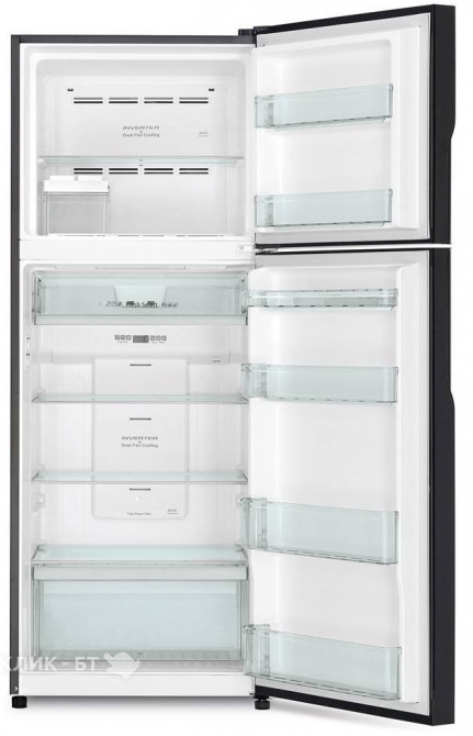 Холодильник HITACHI R-VG 472 PU8 GGR серое стекло