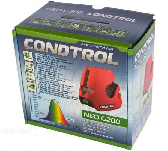 Лазерный нивелир Condtrol NEO G200