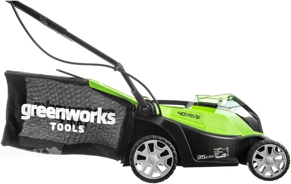 Газонокосилка GREENWORKS G40LM35K4