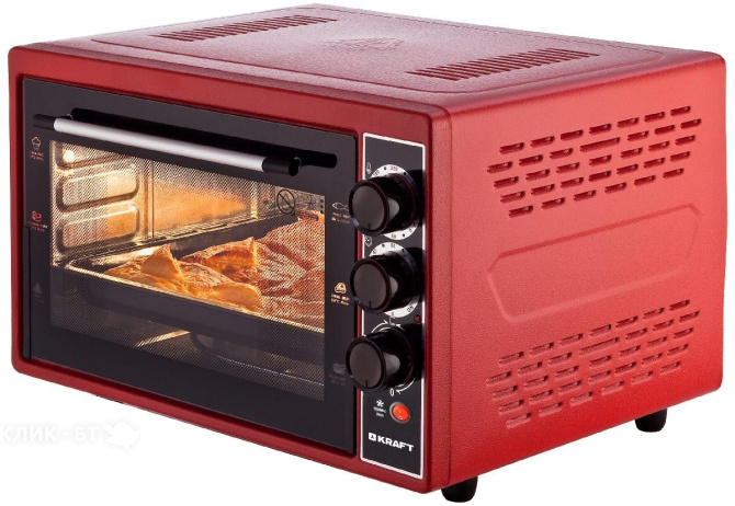 Мини-печь KRAFT KF-MO3804RKR