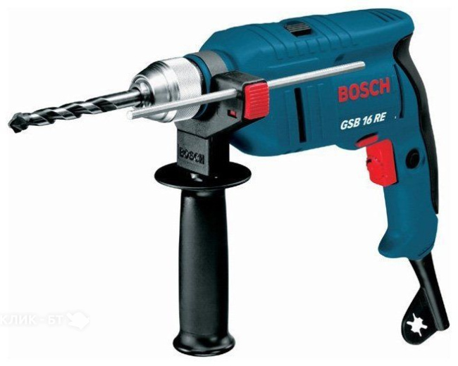 Дрель BOSCH gsb 16 re (звп) (0.601.14e.600)
