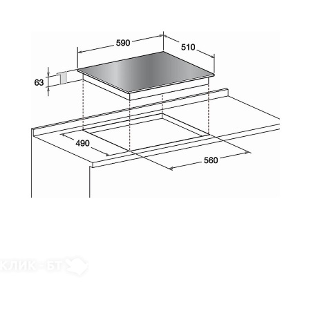 Варочная поверхность HOTPOINT-ARISTON kib 644 c e