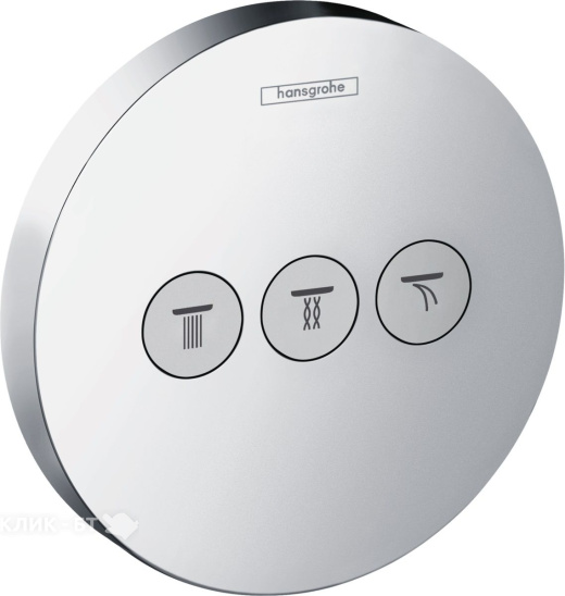 Переключатель потоков HANSGROHE Raindance Select S Shower 15745000 хром
