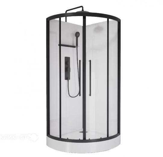 Душевая кабина ACQUAZZONE Omega 90T BLACK