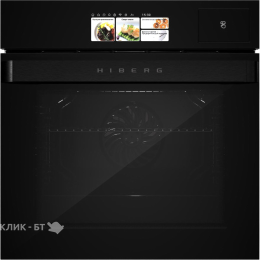 Духовой шкаф HIBERG S-VM 6615 B i-SMART