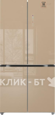 Холодильник WEISSGAUFF WCD 510 Built-in Inverter NoFrost Сhampagne Glass