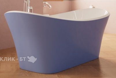 Ванна FRANK F6104 White/Light Blue