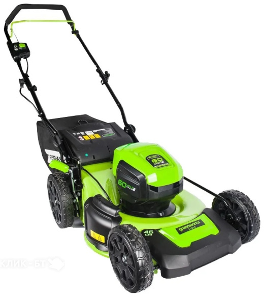 Газонокосилка GREENWORKS GD60LM46HPK4