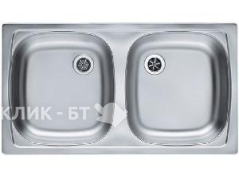 Кухонная мойка ALVEUS BASIC 160 LEI-90 1049434 (в комплекте с сифоном 1082237)