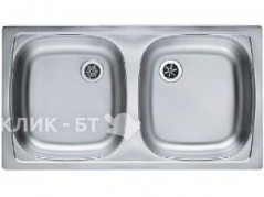 Кухонная мойка ALVEUS BASIC 160 LEI-90 1049434 (в комплекте с сифоном 1082237)