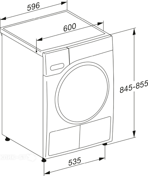 Сушильная машина MIELE TWF 760 WP