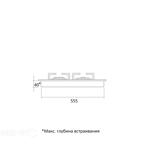 Варочная поверхность KUPPERSBERG tg 699 bor