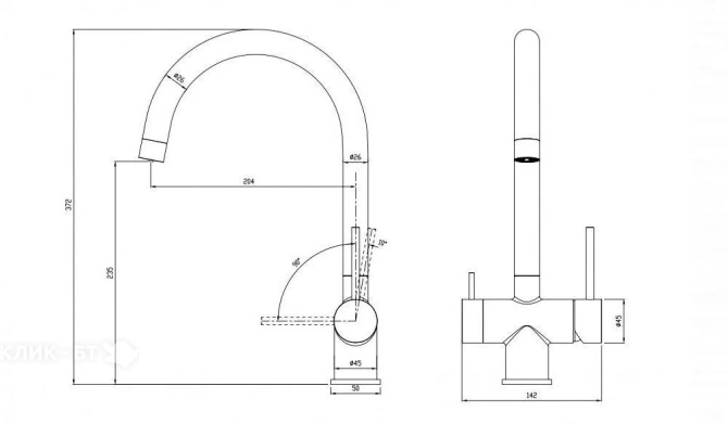 Посудомоечная машина GINZZU DC261