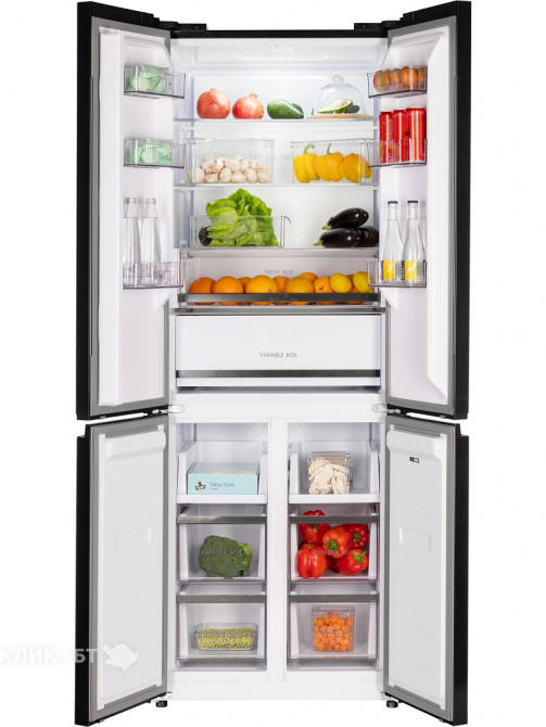 Холодильник NORDFROST RFQ 440 NFGB inverter