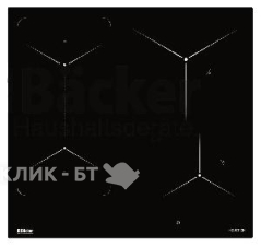 Варочная поверхность BACKER BIH604-1T-S4 Black