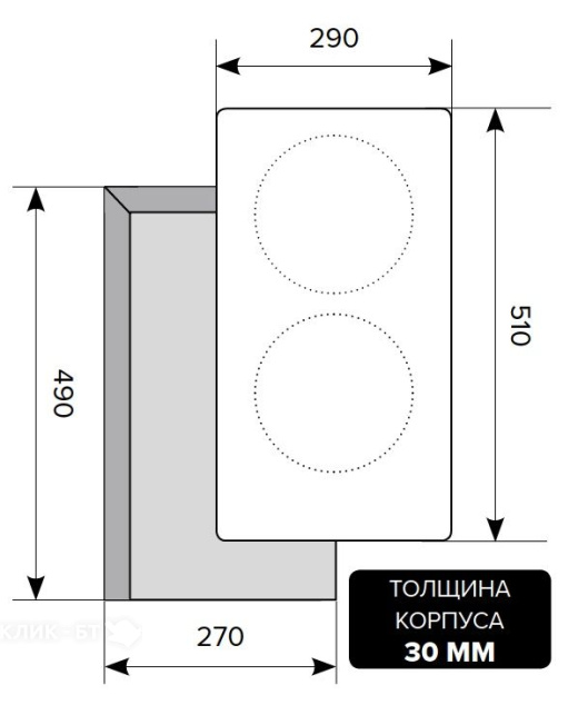 Варочная панель Lex EVE 320 IV