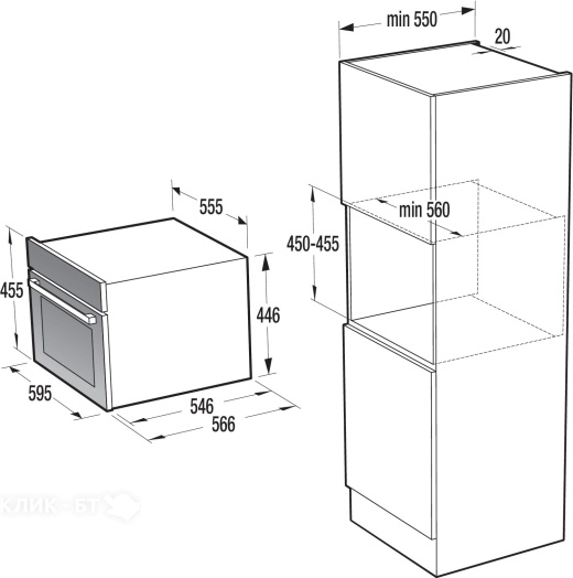 Духовой шкаф GORENJE gcs 773 b