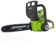 Электропила GREENWORKS G40CS30