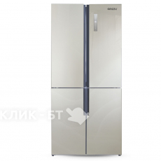 Холодильник Ginzzu NFK-510 шампань