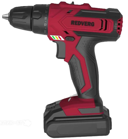 Шуруповерт RedVerg RD-SD18L/2Y