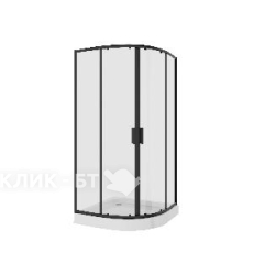 Душевое ограждение NIAGARA NG-6807-08 BLACK