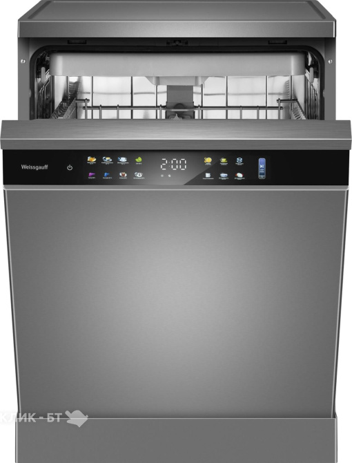 Посудомоечная машина WEISSGAUFF DW 6039 Touch Dual Wash Inox
