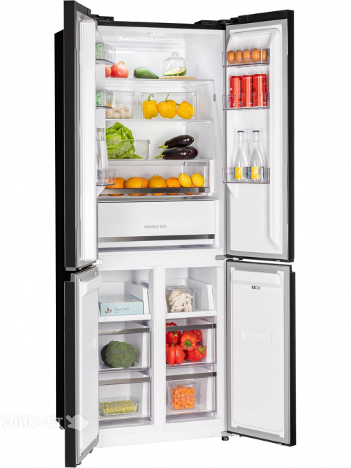 Холодильник NORDFROST RFQ 440 NFGB inverter