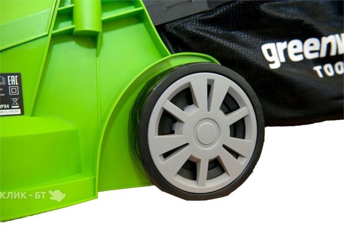 Газонокосилка электрическая GREENWORKS GLM1232