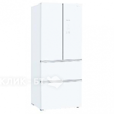 Холодильник TESLER RFD-361I WHITE GLASS