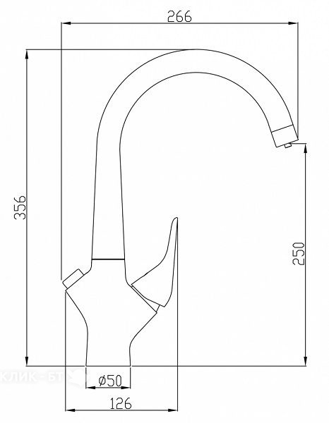 Смеситель ZORG SH 815 SATIN