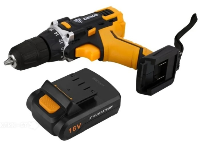 Дрель-шуруповерт DEKO DKCD16FU-Li 063-4098