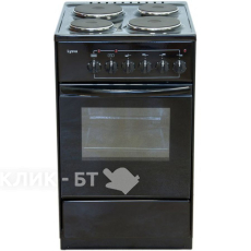 Кухонная плита ЛЫСЬВА ЭП 401 СТ черный
