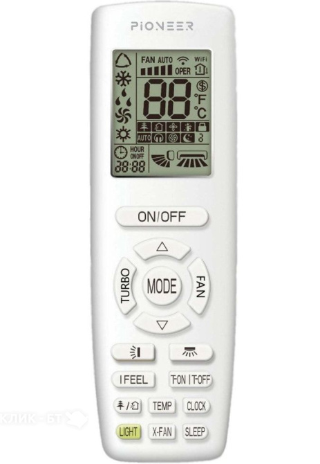 Сплит-система PIONEER KFRI20LW/KORI20LW
