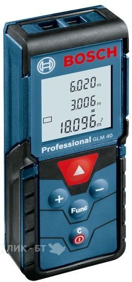 Лазерный дальномер Bosch GLM 40 0601072900