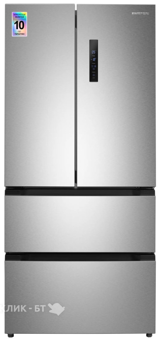 Холодильник MEFERI MFR83IX TOTAL NO FROST FRENCH DOOR COMFORT