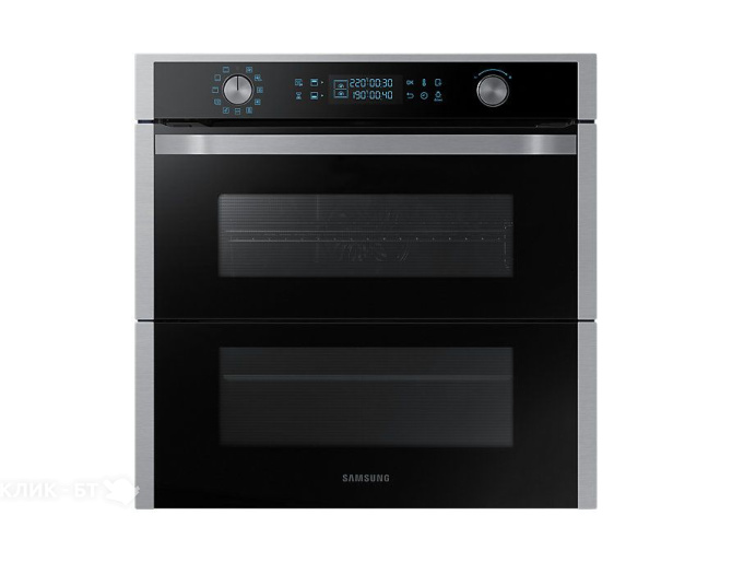 Духовой шкаф Samsung Dual Cook Flex NV75N7677RS нержавеющая сталь